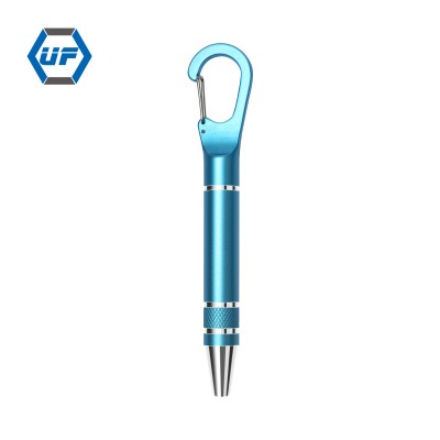 6 in 1 Aluminum Tool Pen Precision Pen Screwdriver with Hook Repair Tool Kit