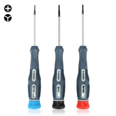 Wholesale 3 Pcs Screwdriver Set for  Nintendo Switch S2 Steel 150mm PH00 Y00 Y0 Precision Screw driver Bit for Repairing